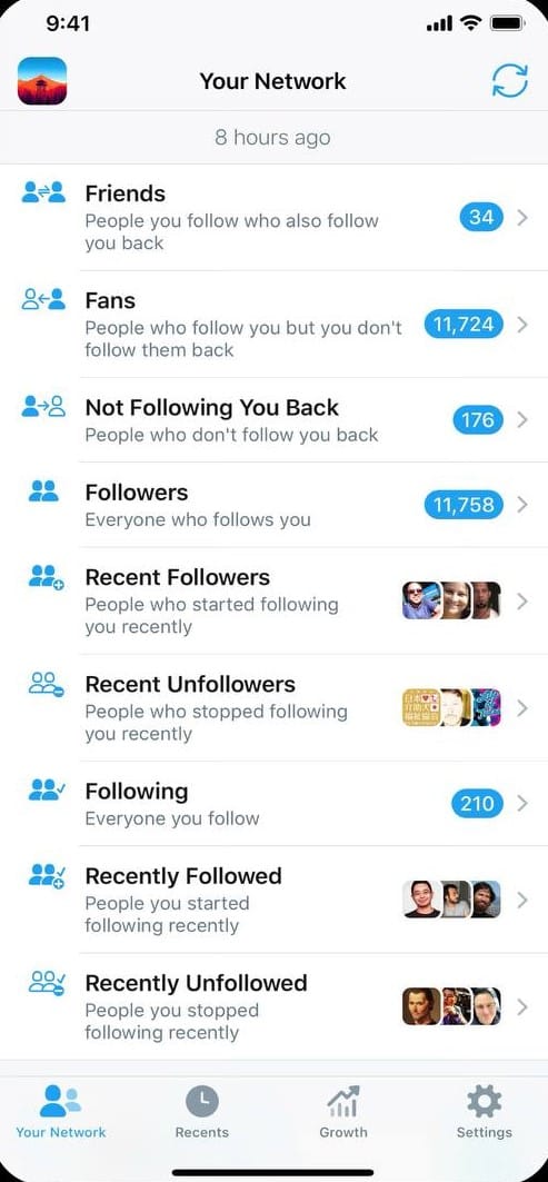 من ألغى متابعتك في تويتر