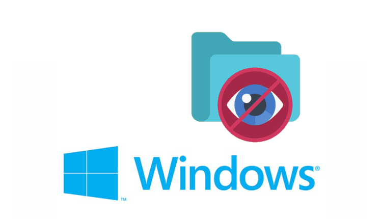 طريقة اخفاء الملفات في ويندوز - اخفاء المجلدات وأقراص التخزين كذلك
