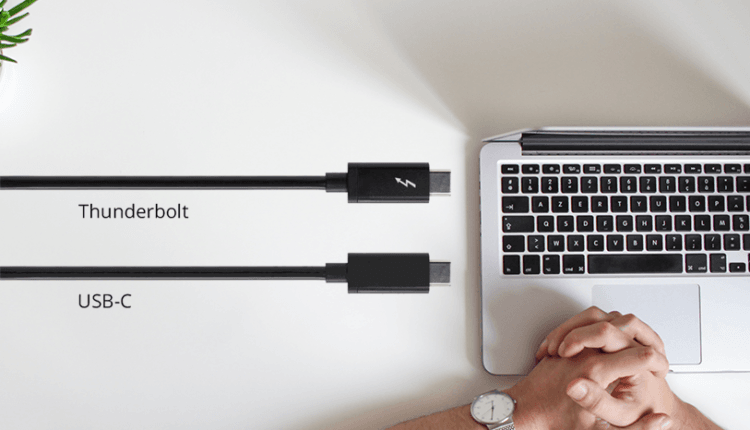 الفرق بين منفذ Thunderbolt ومنفذ USB-C