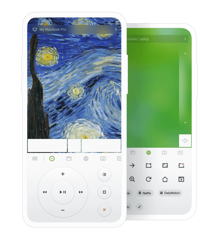 تطبيق تحويل الهاتف إلى ماوس أو كيبورد Remote Mouse