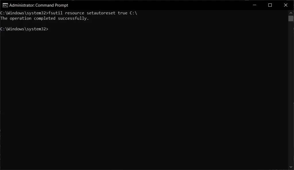 إصلاح مشكلة الخطأ 1935 عن طريق مُوجّه الأوامر