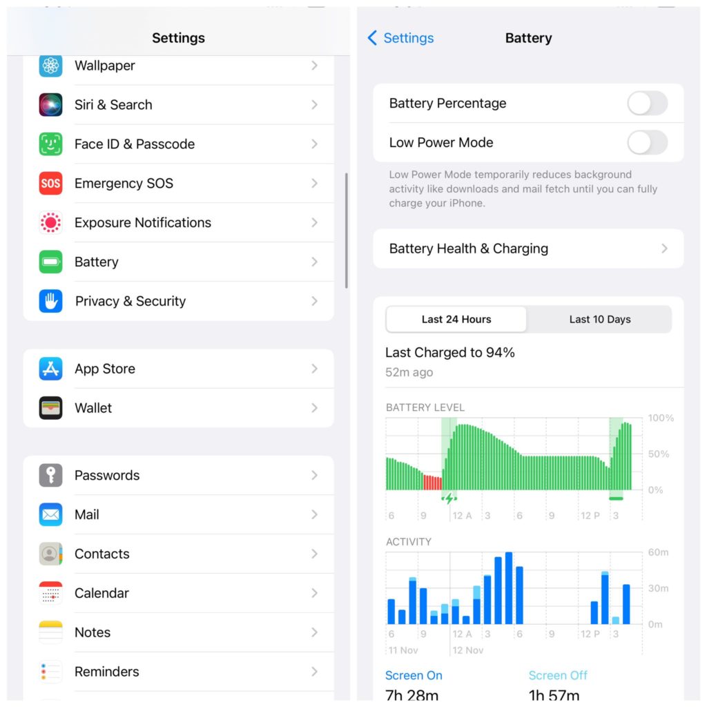 تقليل استهلاك البطارية في الايفون عن طريق الحد من الشحن الزائد