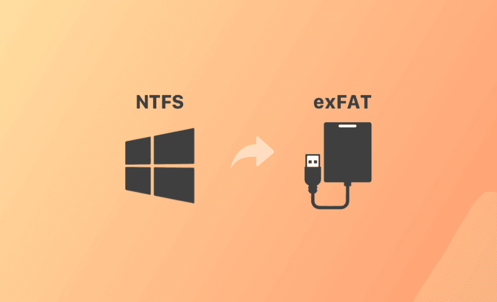 الفرق بين exFAT وNTFS