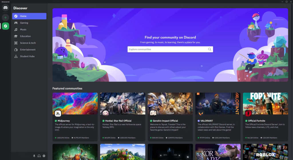 كيفية العثور على سيرفر ديسكورد مناسب لك