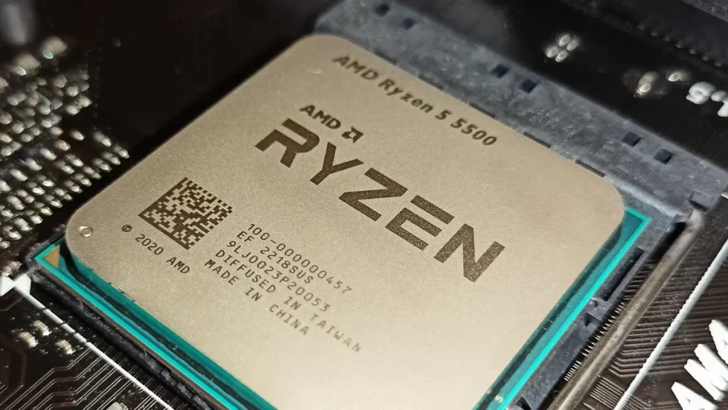 AMD Ryzen 5 5500 – أفضل معالج رخيص للكمبيوتر تحت 100 دولار