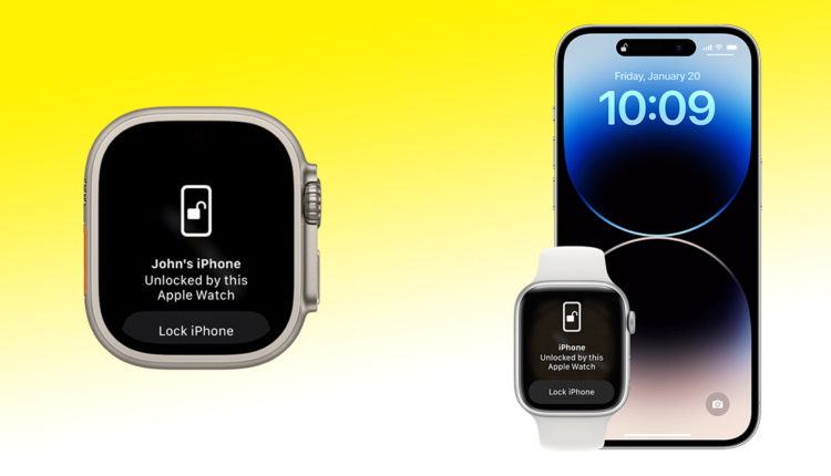 طريقة فتح ايفون بساعة ابل ووتش