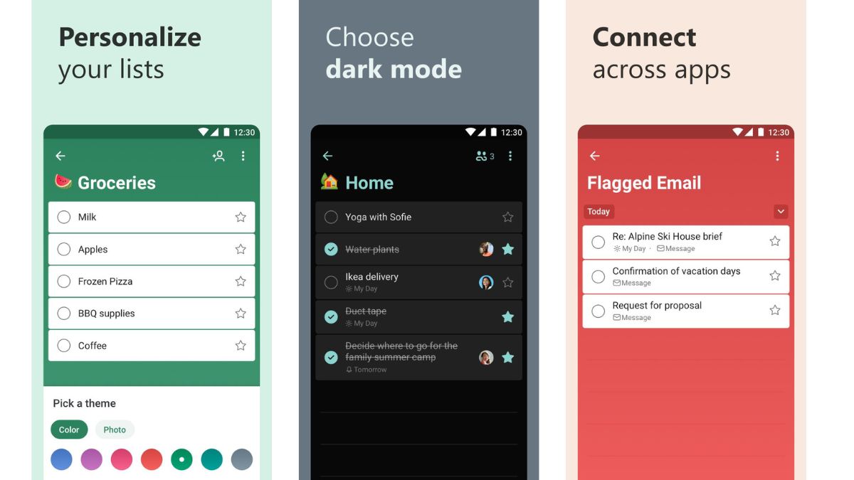 تطبيق Microsoft To Do - اشهر تطبيقات To Do List