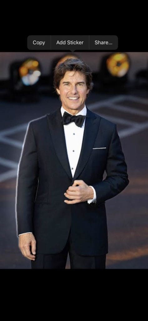 إزالة الخلفية باستخدام تطبيق الصور