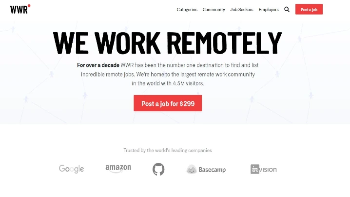 نحن نعمل عن بعد (We Work Remotely)