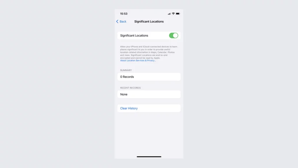 خصوصية خرائط ابل