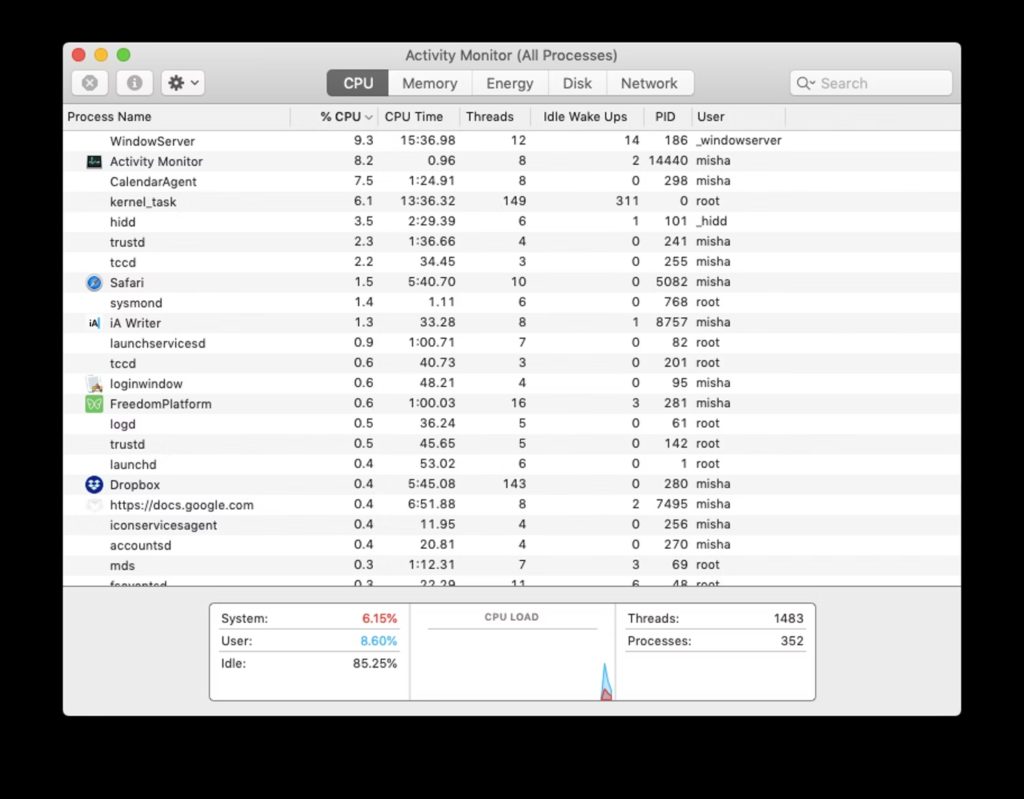 تحقق من وجود عدة تطبيقات تستخدم الكاميرا في آنٍ واحد