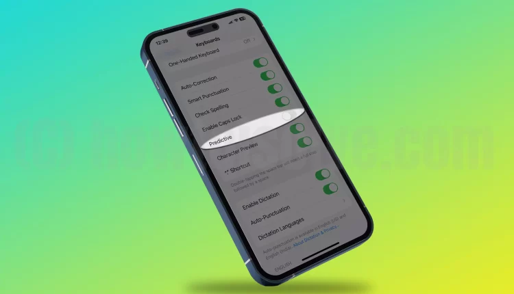 كيفية إيقاف النص التنبؤي