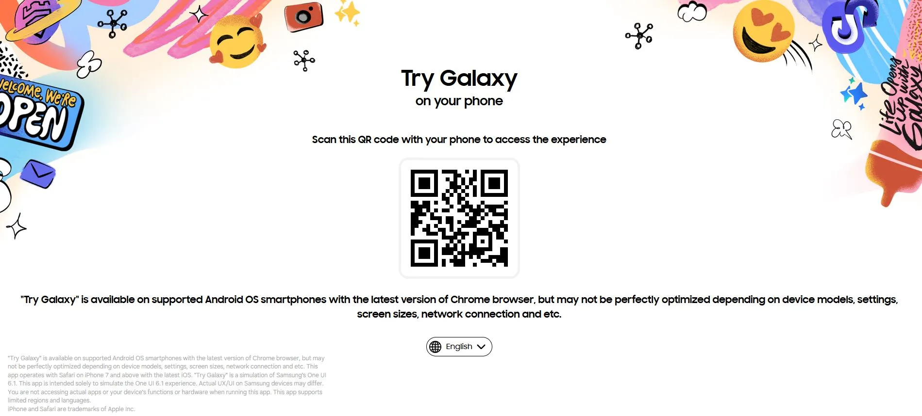 Galaxy AI وتطبيق try Galaxy