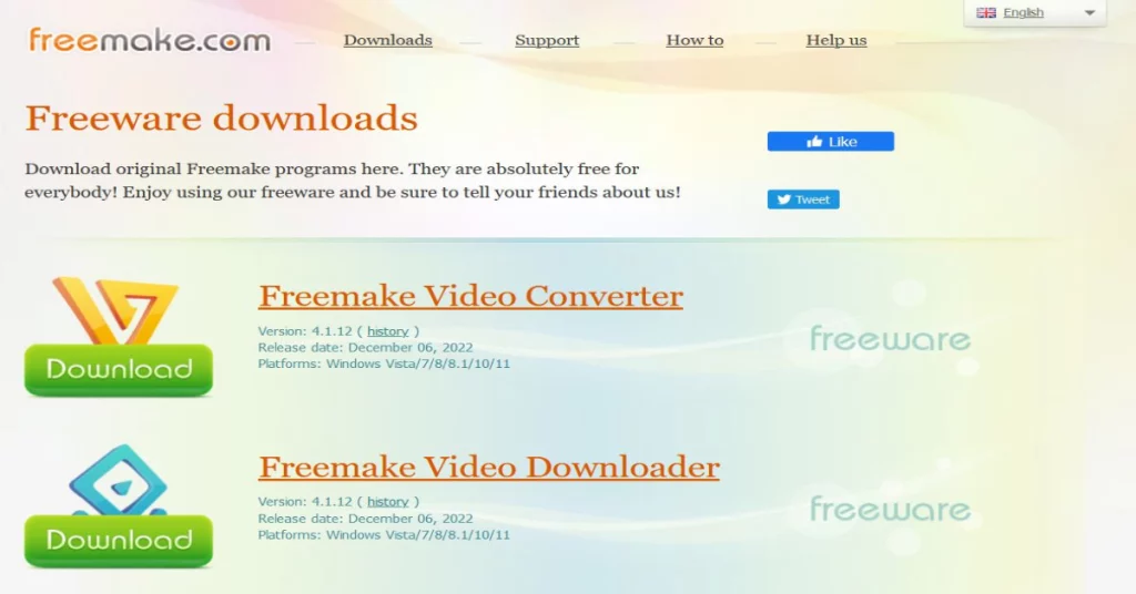 محول الفيديو المجاني Freemake