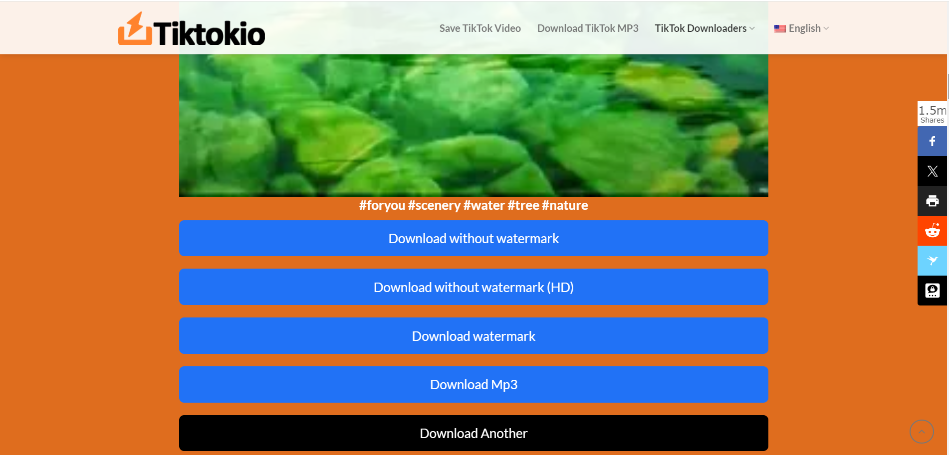 تحميل فيديوهات تيك توك بدون علامة مائية