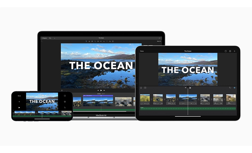 برنامج مونتاج للماك iMovie