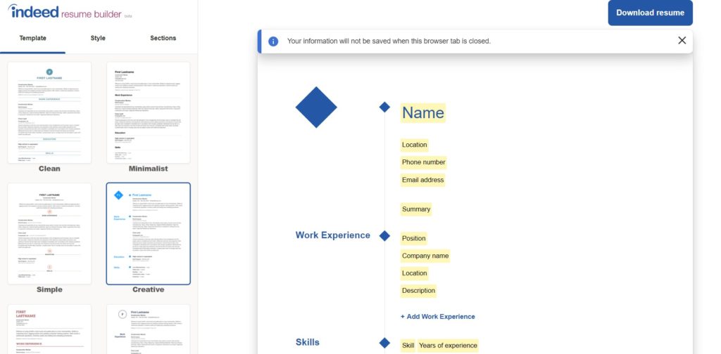 موقع Indeed للتوظيف والسير الذاتية