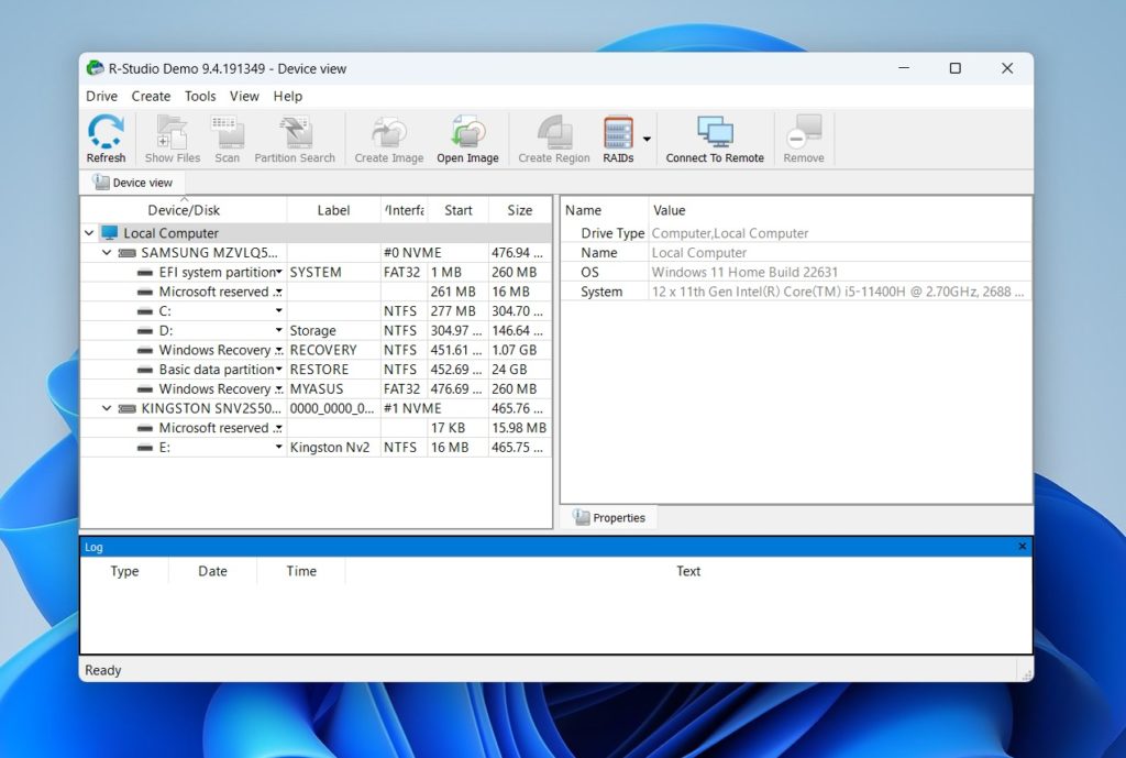 R-Studio برنامج استعادة بيانات احترافي