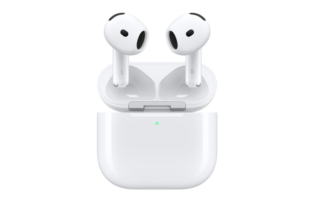 Airpods 4 مع وضع الغاء الضوضاء النشط