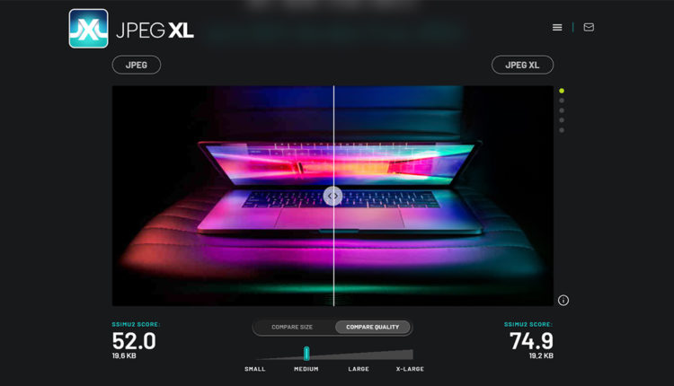 امتداد الصور JPEG XL