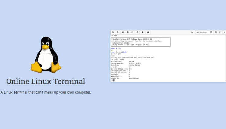 محاكيات لينكس اون لاين