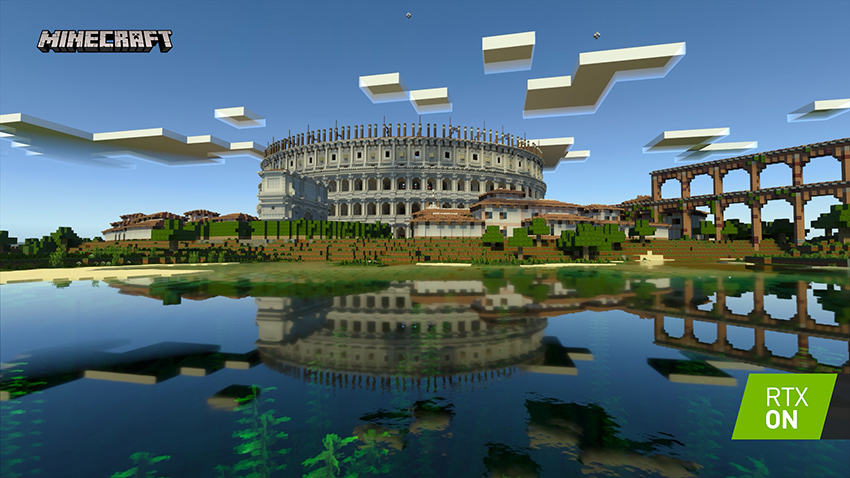 إصدار Minecraft RTX مع تقنية تتبع الأشعة 