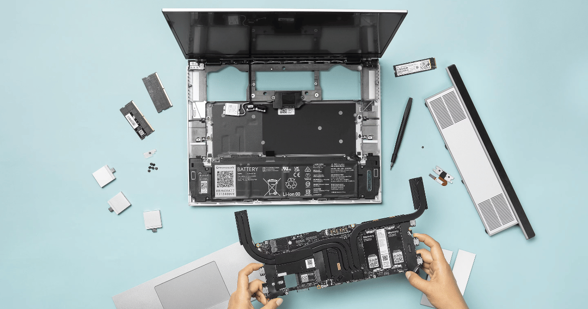 شراء لابتوب سهل الاصلاح Framework Laptop