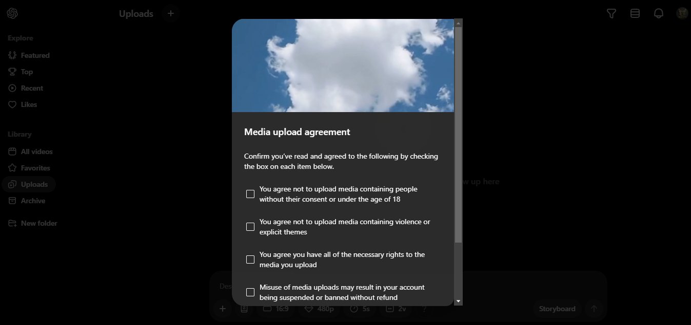 القدرة على رفع الصور والفيديوهات