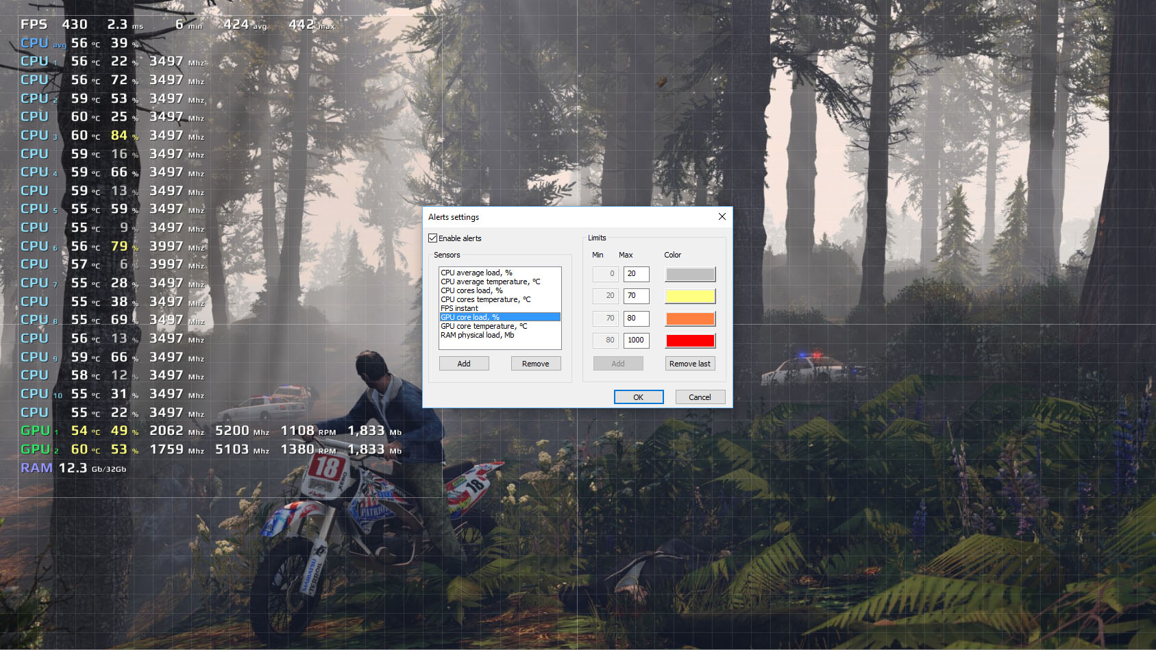 برنامج FPS Monitor 
