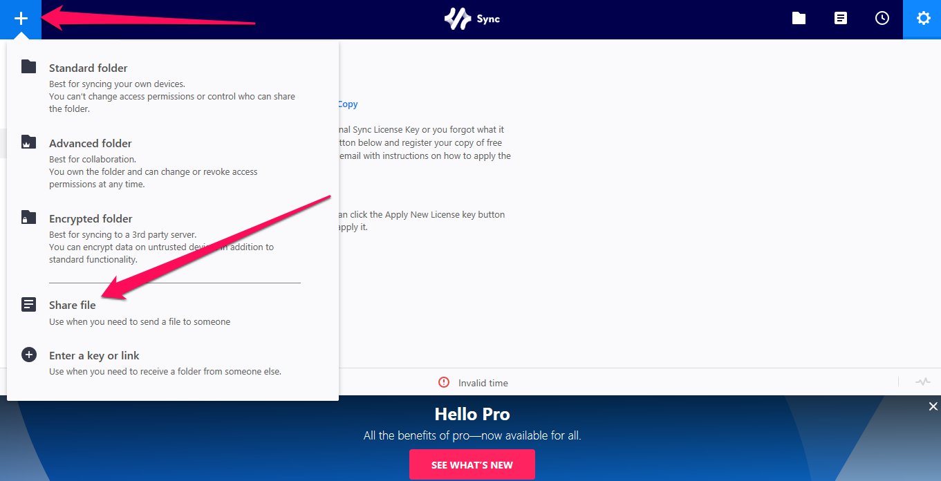 مشاركة الملفات الكبيرة عبر بروتوكول P2P وباستخدام برنامج Resilio Sync