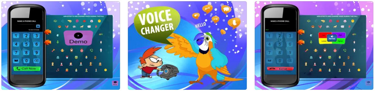 تطبيق Call Voice Changer — IntCall