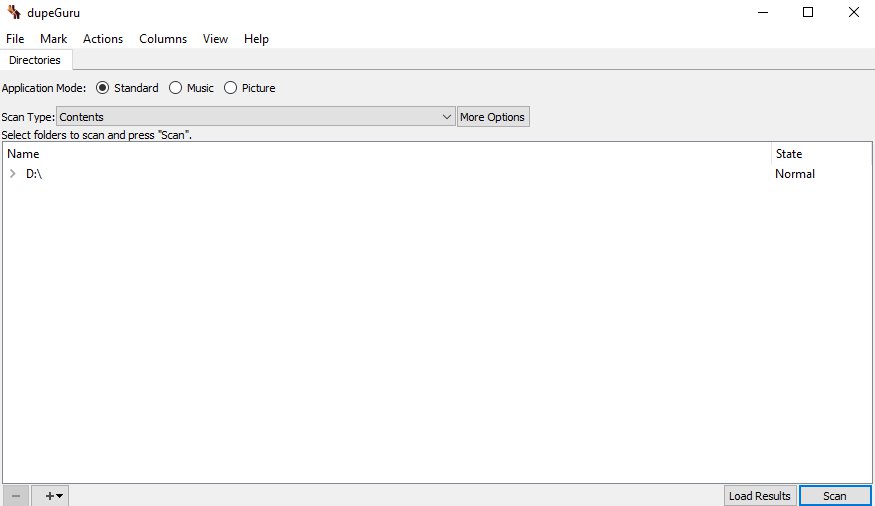 برنامج dupeGuru
