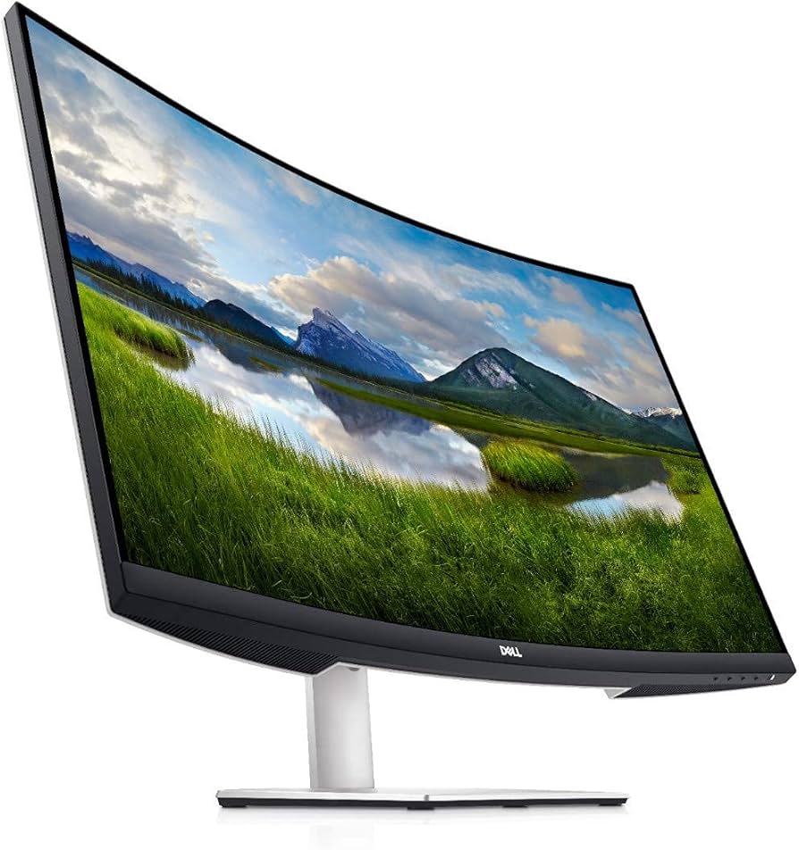 Dell S3221QS: أفضل شاشة منحنية بدقة 4K
