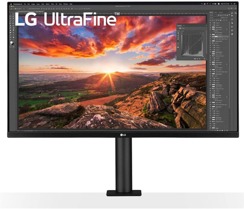 LG 32UN880 UltraFine Display Ergo: شاشة كمبيوتر للتصميم