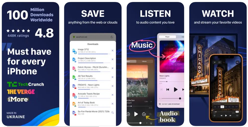 تنزيل وتثبيت تطبيق Documents by Readdle من متجر App Store