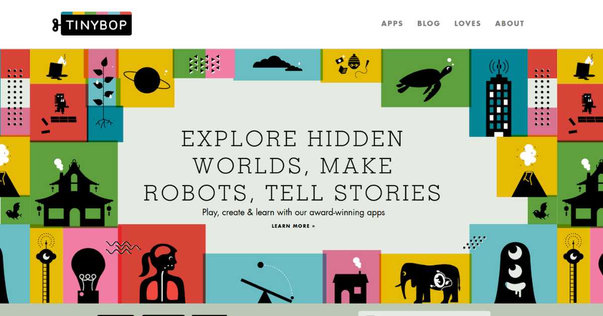 تطبيق Tinybop