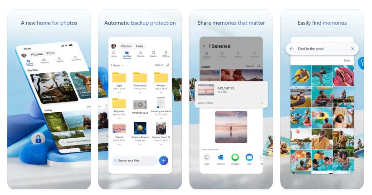 عرض لتطبيق OneDrive من مايكروسوفت مع إدارة الصور والملفات