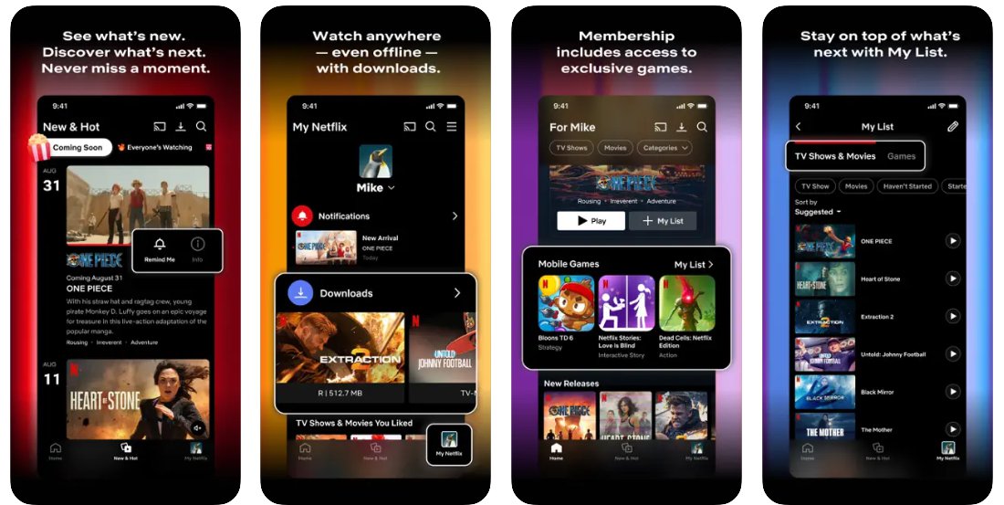 تطبيق نتفلكس (Netflix) - العملاق العالمي بمحتوى لا ينتهي وترجمة احترافية