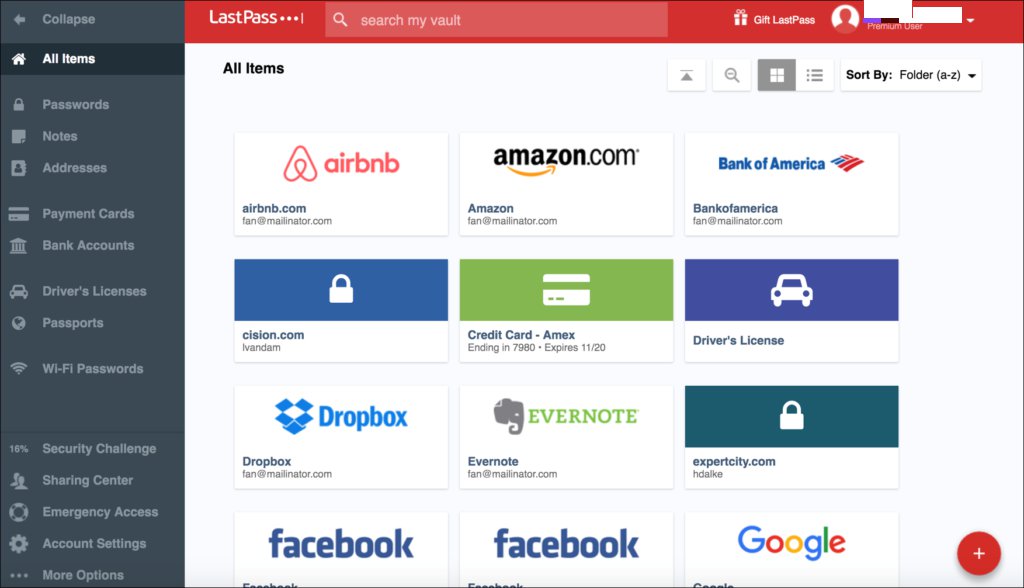 برنامج LastPass