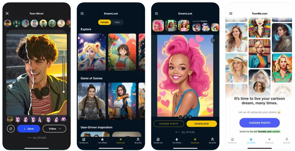 تحويل صورك إلى انمي باستخدام ToonMe