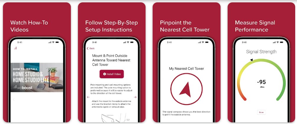 تطبيق weBoost App