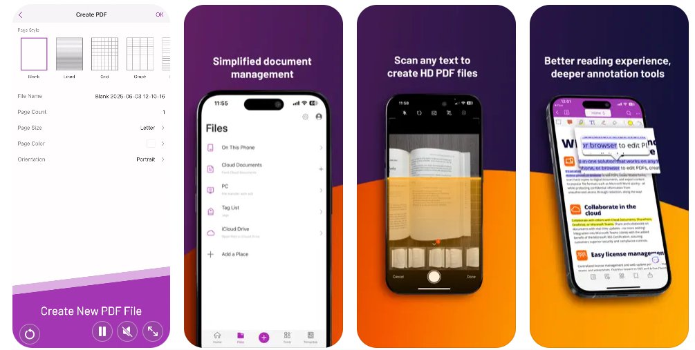 تطبيق Foxit PDF Editor