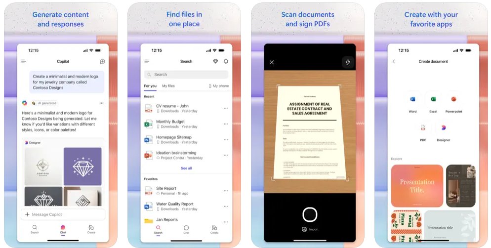تطبيق Microsoft Office (Word/OneDrive): تعديل PDF بسيط وفعال