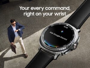 Galaxy Watch8 Classic مع مساعد Gemini