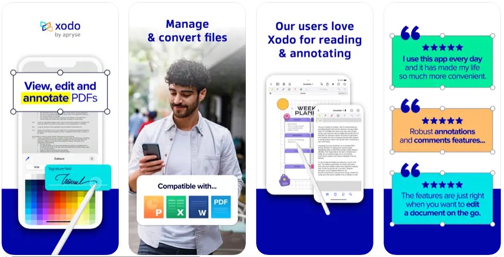 تطبيق Xodo PDF Reader & Editor