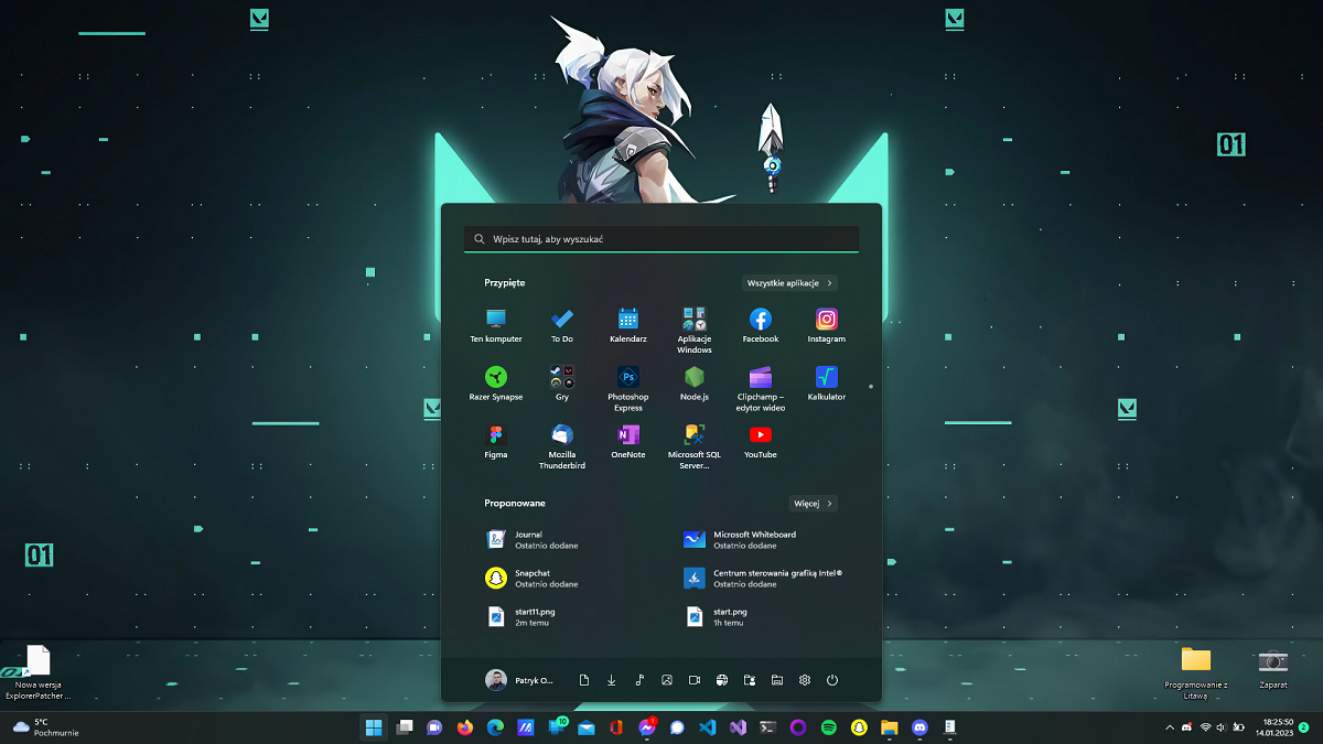 أداة ExplorerPatcher: استعادة ميزات ويندوز 10 في ويندوز 11