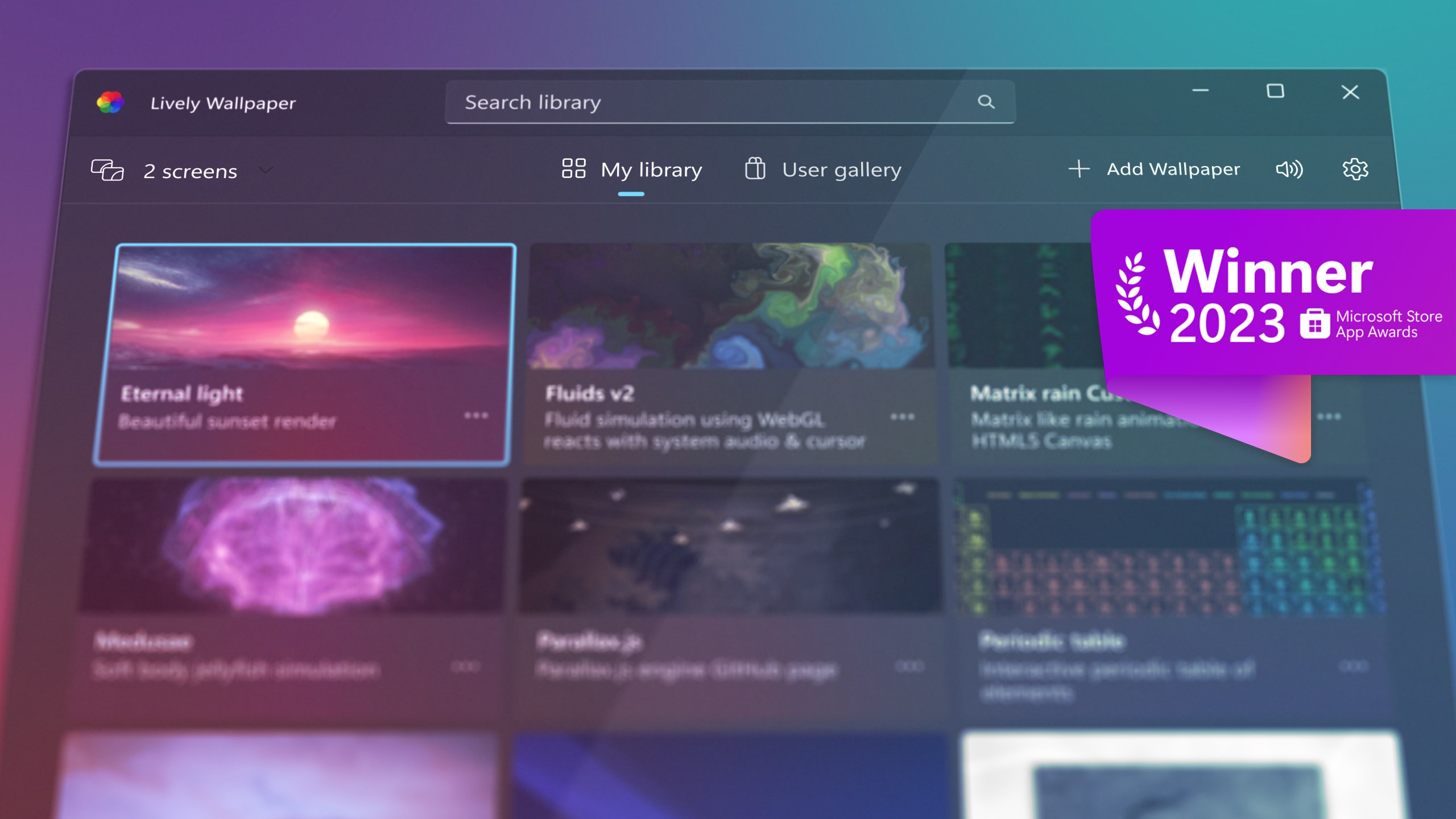 أداة Lively Wallpaper: خلفيات متحركة مجانية ومذهلة