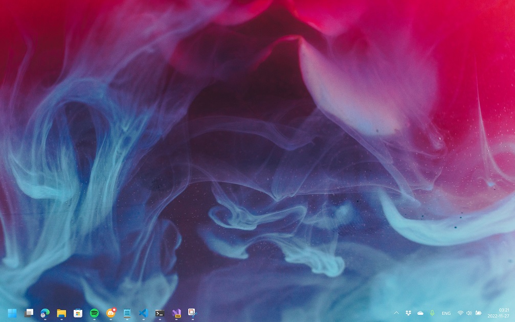 أداة TranslucentTB: لجعل شريط المهام شفافًا