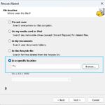 recuva wizard step 3