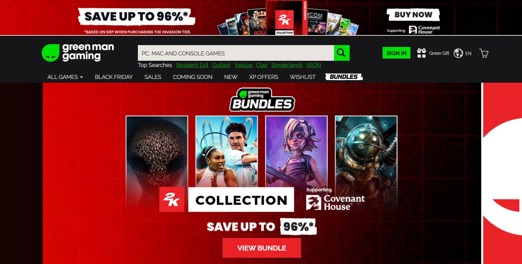 Green Man Gaming & Fanatical